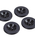 Trailer Hub Dust Caps 4 Pack Rubber Bearing Grease Covers For 2000 To 3500 Lbs Wheels RVs Cargo Boat Trailers Direct Replacement