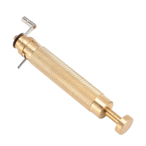 Brass handheld Watch Mainspring Winder Kit For 9015 1847 899 2135 1904 1 3120 with ergonomic handle and alloy steel build.