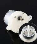 12V Tiny Gearbox DC Motor With 3 RPM Slow Speed High Torque 4mm Shaft Reversible Low Noise Ideal For Mobile Phone Displays Handicraft Displays