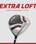Teen Golf Club Set For Ages 13 To 16 With Titanium Driver, stainless head, right hand, extra loft design.