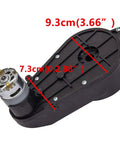 12V 40,000 RPM Gearbox Drive Engine For Kids Ride On Cars And Motorcycles RS550 Electric Motor with dimensions