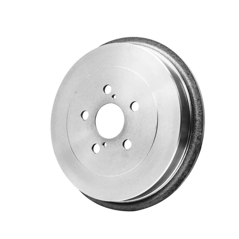 Rear Drum Brake Kit For Toyota Corolla 2009-2019 With Drum Brakes Includes 2 Rear Drums, 2 Rear Brake Shoes, Brake Cleaner Spray And Brake Fluid Bottle DIY Friendly Ready To Install silver rear drum
