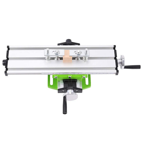Top view of 12.2 Inch Milling Machine Worktable All In One With Precision Adjustable Multifunction Drill Vise Fixture For Drill Press Benchtop
