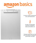 Heavy Duty Metal Clipboard With Dual Storage Compartments Holds 250 Sheets Letter Size Aluminum Clipboard With Self Closing Latch Pack Of 2