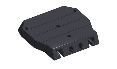 10AWG Red Battery Dock Adapter For 22V Battery Pack Power Connector Robotics Hookup Ready Outdoor Setup With Marine Grade
