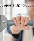 Doorway Flip Assist Handle Grip Bar For Easy Step Through, Stability Boost For Hallways And Doors, Stair Entry Grab Bar