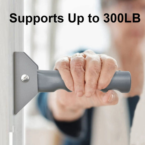 Doorway Flip Assist Handle Grip Bar For Easy Step Through, Stability Boost For Hallways And Doors, Stair Entry Grab Bar