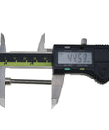 Digital caliper measuring bolt size, related to Deluxe Tractor Steering Wheel Spinner Knob for Kubota tractors compatibility.