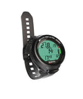 Puck Pro Ultra Dive Computer With Air And Nitrox 21 To 50 Percent Big Easy Read Screen displaying dive data with strap visible