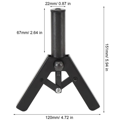 Heavy Duty Manual Rivet Tool For Car Door Panels One Handed Grip Kit Includes Universal Nosepiece And 40 Assorted Plastic Fasteners Easy Install Trim Work And Auto Body Repair Jobs, 151mm x 120mm black metal tool