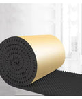 Elite Soundproof Foam Panels For Walls 7Cm Thick Egg Crate Acoustic Tiles, rolled black foam for easy installation.