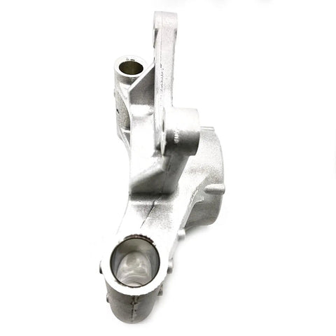 Beefed-Up ATV Bearing Carrier Right For A Perfect Fit Genuine OEM Part 5143608, durable metal, angled top view, precise alignment
