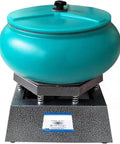17-Inch Vibratory Tumbler Polisher For Jewelry And Metal Finishing, Stone Polishing Machine, Professional Rock Tumbler Bowl