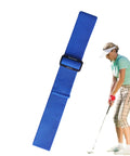 Golf Swing Training Arm Band With Adjustable Length And Elastic Rope Tension, golfer using posture corrector for feedback