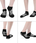 5 Pairs Ankle Socks For Running, Gym And RV Camping - Moisture-Wicking, Quick-Dry Athletic Socks "King of the RV" design