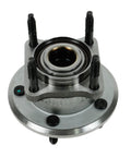 Close-up of Front And Rear Wheel Bearing And Hub Assembly Set Four Piece Direct Fit For 2005 2010 Jeep Grand Cherokee And 2006 2010 Commander