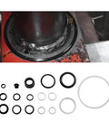 17 Piece Floor Jack Seal Kit For Horizontal 3 Ton Hydraulic Jacks Oil Seal O Rings Replacement Set Universal Repair Kit with seals