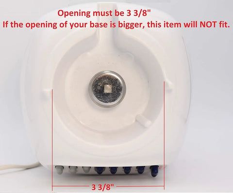 Six Cup Blender Glass Jar Replacement With Blade For Oster Osterizer Classic Series fits 3 3/8 inch opening compatibility