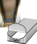Attic Stairs Insulation Cover 25x54x11 Inch, Class A Fireproof Attic Door Insulation with double bubble reflective barrier