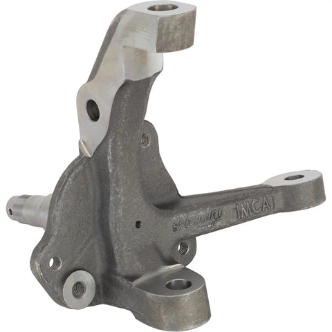 Bolt-On Right Side Spindle For 1974 To 1980, 7.625 Inch Stock Height, Heat Treated Forged Steel, Fits Granada And 10 Inch HD Hybrid Rotors