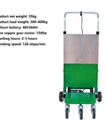 Heavy Duty Electric Stair Climber Cart With Powerful Crawler Tracks For Easy Moving Logistics Heavy Loads And Home Warehouse Tasks, 35kg weight.