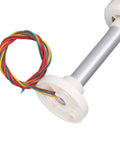 Three Layer LED Stack Tower Light for CNC Machines and Automatic Production Lines 24 Volt Aluminum Alloy Signal Indicator Lamp wires
