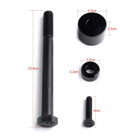 Steel components of 3 Inch Differential Drop Kit For Toyota Tacoma CNC Machined T6 Billet Front Leveling Lift Kit Pro