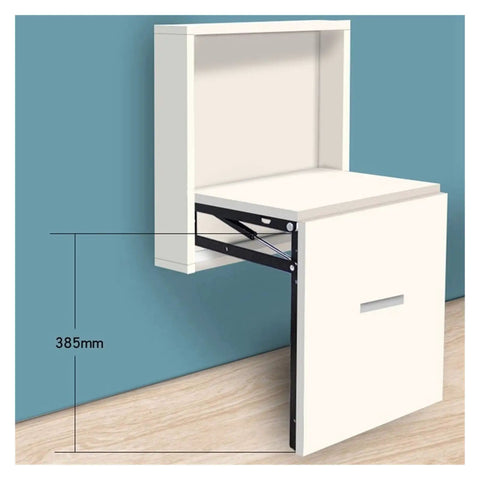Heavy Duty Pair Folding Hinge Stool Brackets Rock Solid Wardrobe Closet Support Cold Rolled Steel elegant foldable stool mount in white