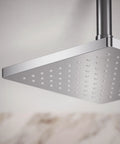 Honesty Square Rain Shower Head 8 Inch, 2.5 GPM Wide Coverage, Polished Chrome Finish