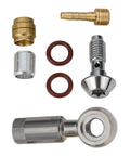 Pro Grade Metal Hydraulic Banjo Fitting For Mountain Bike Disc Brake System MT4 MT5 MT6 MT7 MT8 Leak Free Connection Easy Install Repair Part
