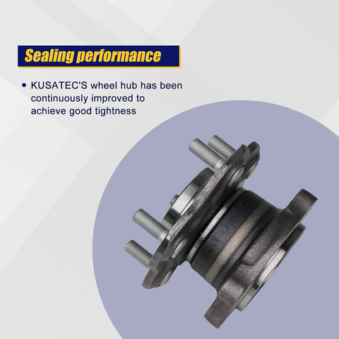 Rear Wheel Bearing And Hub Assembly OEM Grade 512201 For Nissan Altima 2002-2006 Maxima 2004-2008 Quest 2004-2009 5 Lug With ABS
