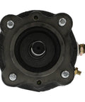 Heavy Duty 12 Volt Winch Motor Replacement For Cam Industries Hickey Tulsa Machinery top view with mounting holes and shaft.