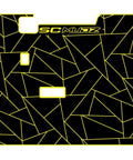 Premium SeaDek 6mm Traction Floor Mat Custom Fit For EZGO TXT Freedom 2012 Current Golf Cart Floor Covering Black Yellow