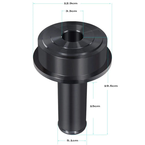Ford 6695 Axle Shaft Installer For 1998 To 2004 F Series 4x4 Wheel Knuckle Vacuum Oil Seal Tool with dimensions shown