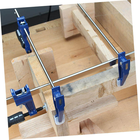 Heavy Duty F Clamp Woodworking Clip Fixture With Quick Release Trigger And Ergonomic Handle For Easy One Hand Operation