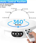 Remote Control Motorized Rotating Display Stand For Epoxy Glitter Tumblers And Cups 360 Degree Electric Turntable with remote.