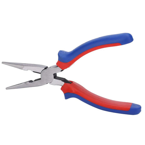 45 Steel Wire Cutter Pliers With Insulated Rubber Handle, 10.5 Inch Industrial Cutting Tool for Electrical Repairs, Non Slip Grip