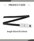 Sectional Couch Connector Strap Adjustable Sofa Clip No Slip Nylon Cinch Strap With Metal Buckle, length 90cm