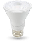 PAR20 LED Light Bulb Pack Of 6 With 50W Equivalent 7W Power Saver E26 Base Warm White 3000K Dimmable Long Lasting 10,000 Hour Life Great For Replacing Halogen And Other Fixtures, single bulb in focus