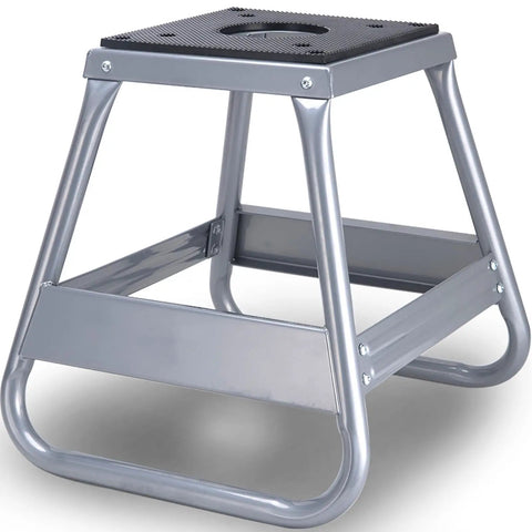 Heavy Duty Motorcycle Panel Stand For Dirt Bikes Maintenance Hoist Lift Jack Removable Trail Motocross Stand With 1000 Lb Capacity And Steel Construction