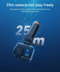 Waterproof Case With Floating Stick For DJI Osmo Nano Deep Sea Ready Underwater Housing 25M Depth Protective Cage