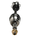 Built Different Front CV Axle Shafts Pair Engineered Rock Solid For 4X4 Rigs Loaded With Six Lug Setups Fits Chevy Silverado 1500 Tahoe 2007 2020 No Abs Hub showing detailed axle assembly.
