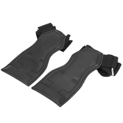 Weight Lifting Training Gloves With Premium Artificial Cattlehide Wrist Support Hand Guards For Pullups And Dumbbells