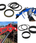 Heavy Duty Hydraulic Lift Cylinder Seal Kit For Case IH And New Holland Front Loaders Fits L160 L350 LX116 LX350