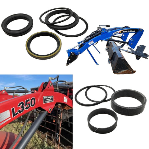 Heavy Duty Hydraulic Lift Cylinder Seal Kit For Case IH And New Holland Front Loaders Fits L160 L350 LX116 LX350