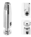 Durable Stainless Steel Fencing Practice Tip Replacement Head for Foil and Epee Training, showing detailed close-up