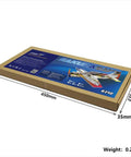 SAKURA Micro Indoor RC EPP 3D F3P Airplane Kit With 420mm Wingspan Unassembled Electric RC Airplane For Indoor Flying Durable Foam Easy Build Different Versions Available packaging box showing dimensions