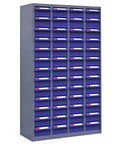Heavy Duty Metal Parts Cabinet With Fifty Two Smooth Gliding Drawers Built Legit Tough For Bolt Nut Hardware Sorting And Top Shelf Workshop Garage Storage