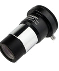 Close-up of 2x Barlow Lens for 1.25 Inch Eyepieces With M42 Thread, Multi Coated Broadband Green Film for telescopes