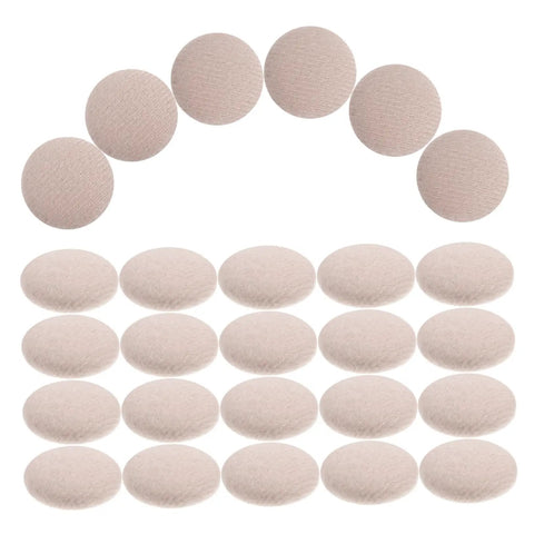 Headliner Tacks for Car Roof Liner Repair Kit, 150 Pcs Set, shown in beige fabric material arranged in rows.